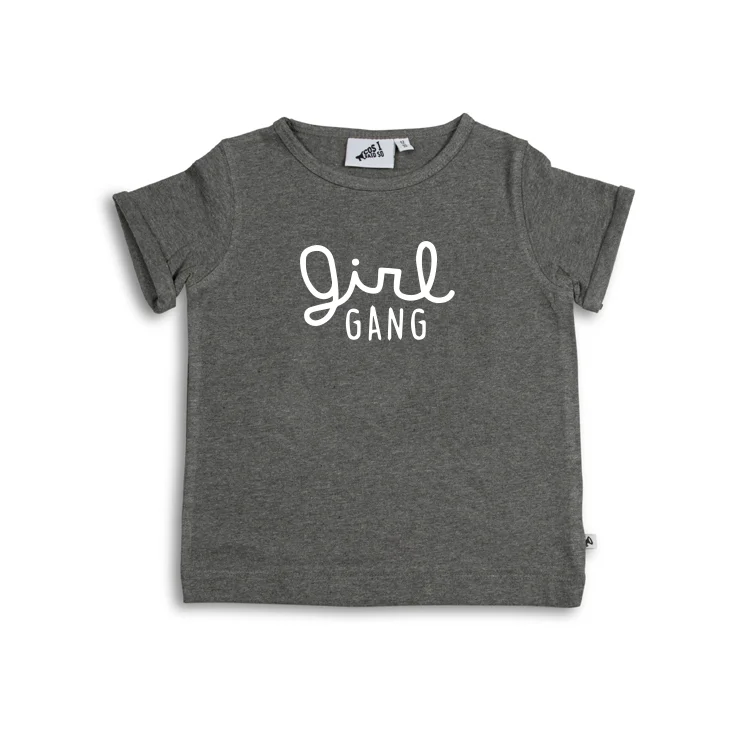 Girl Gang T-shirt Antracite White Print.jpg