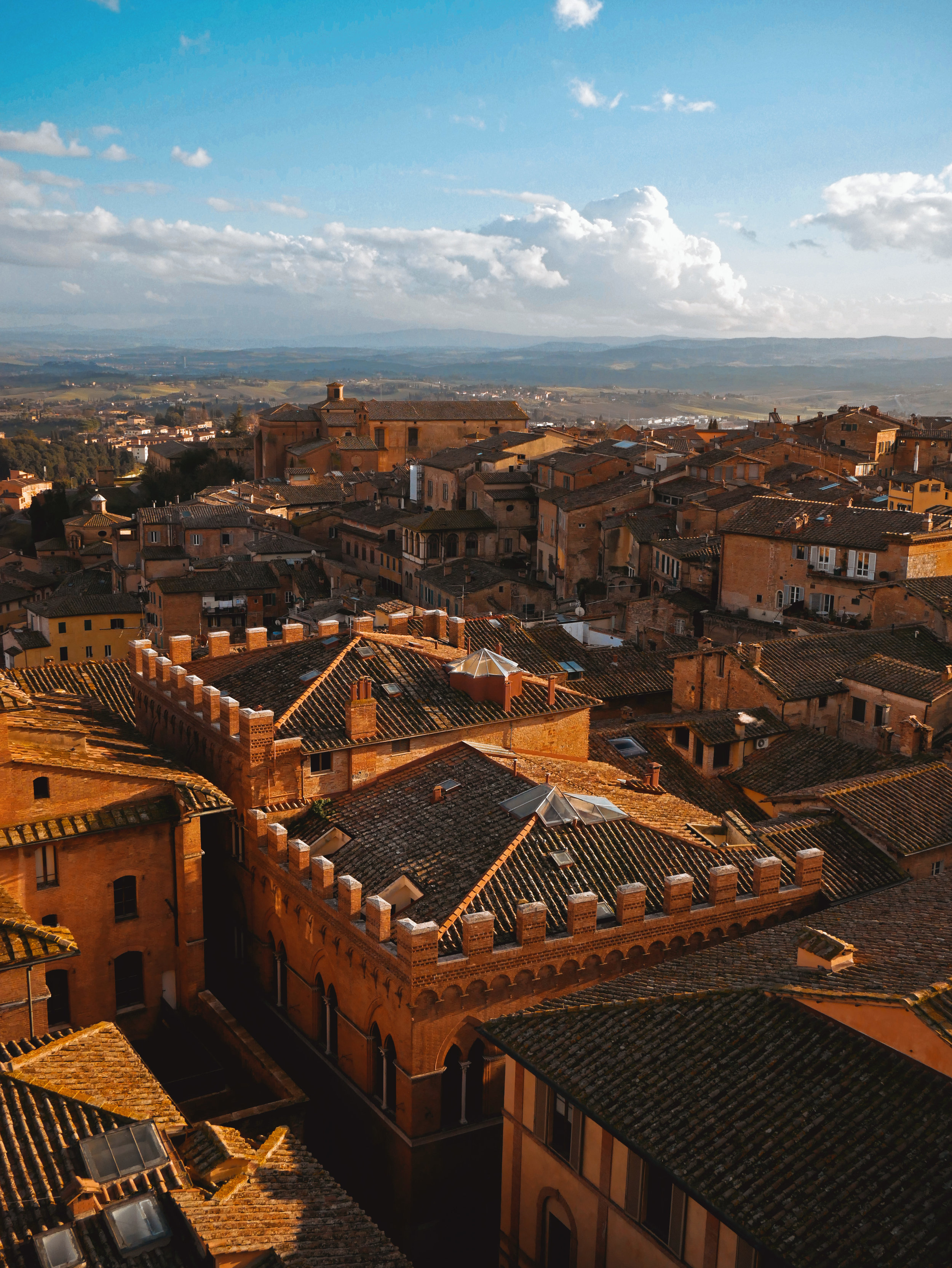 Rooftops in Siena