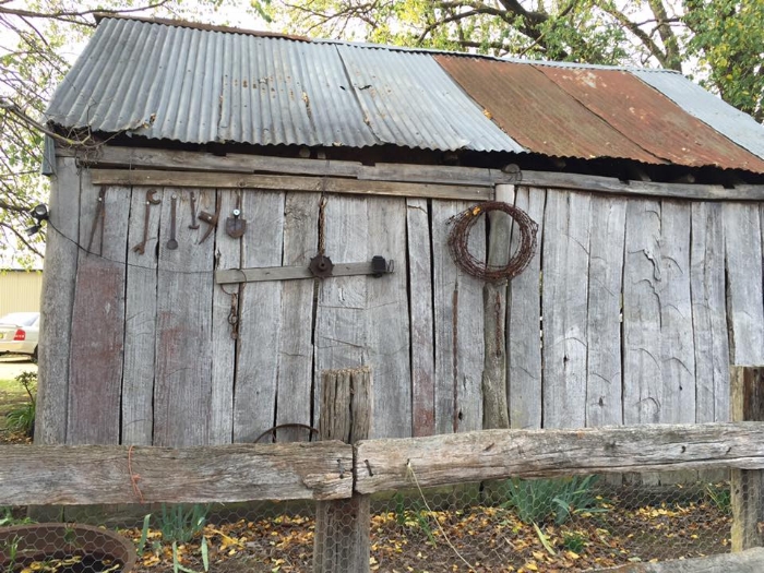 ORIGinal old slab shed