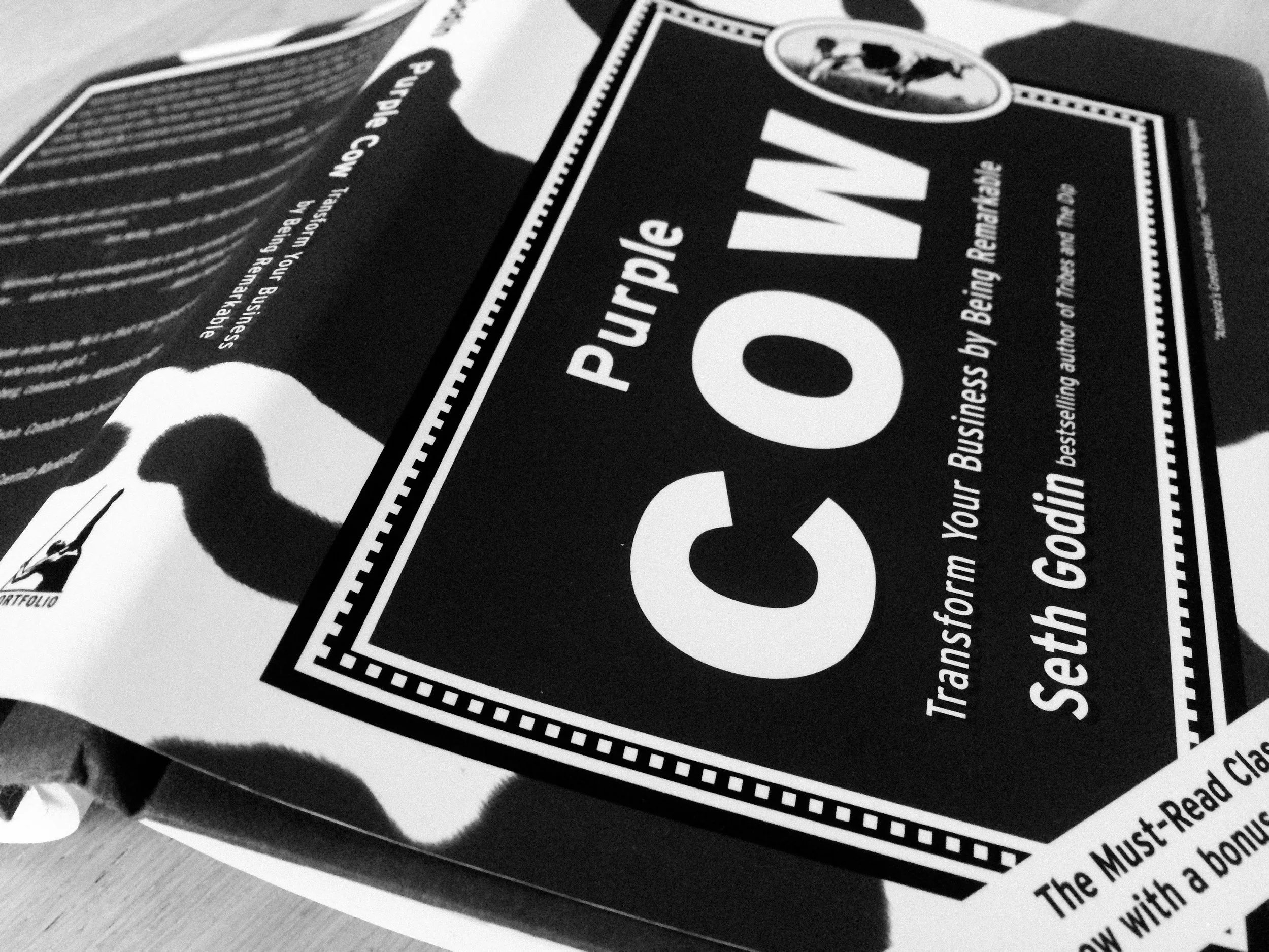 Max Frankl recommends Seth Godin's book Purple Cow