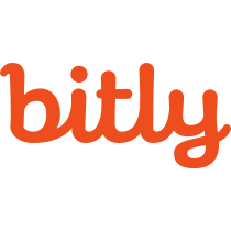 The logo for Bitly with the word 'bitly' in lowercase orange letters.