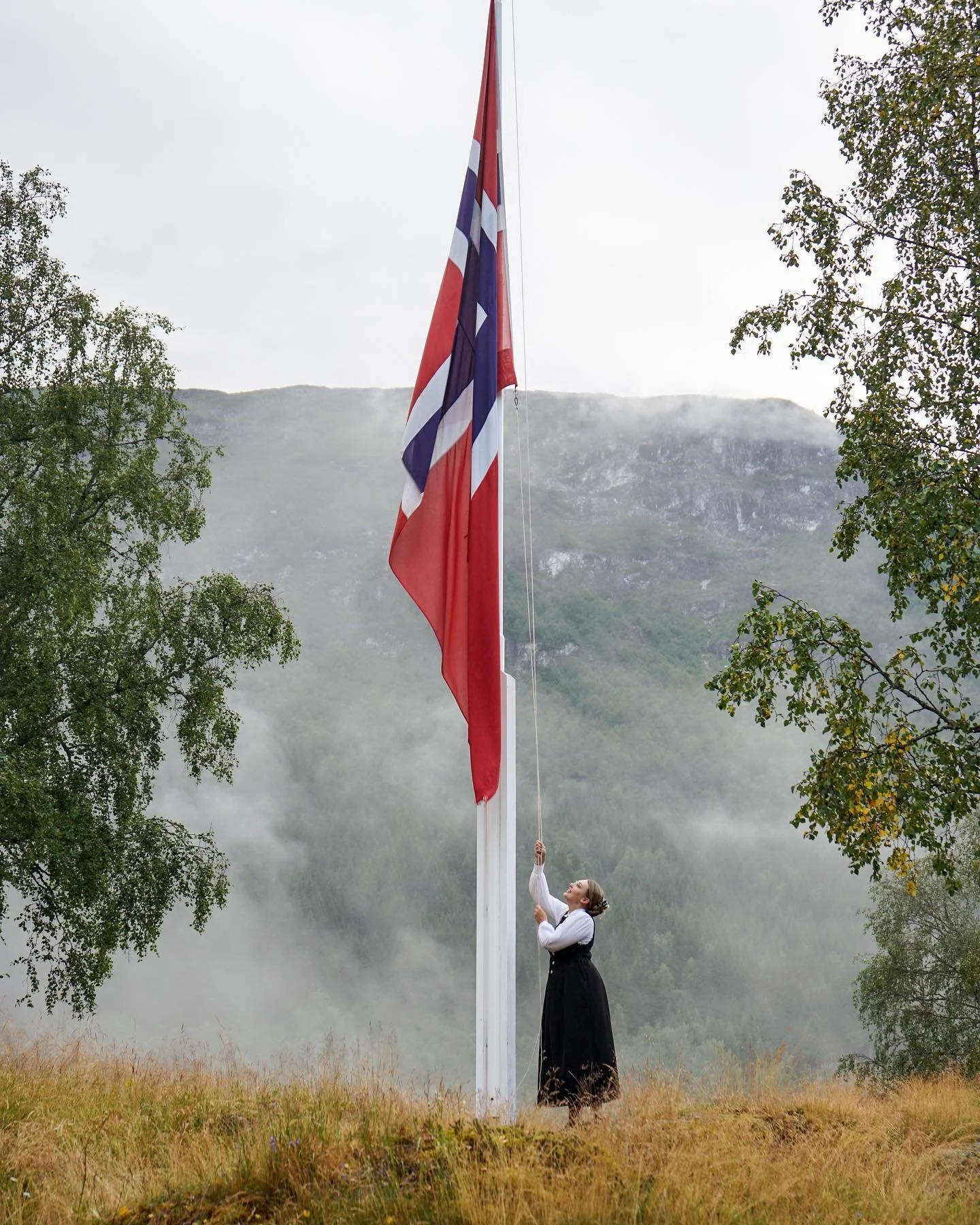 🇳🇴Today is Liberation Day after World War II. This day marks the liberation from the German occupation of Norway from 1940-45. Stalheim Hotel was also occupied for large parts of the war, for use as a Lebensborn orphanage