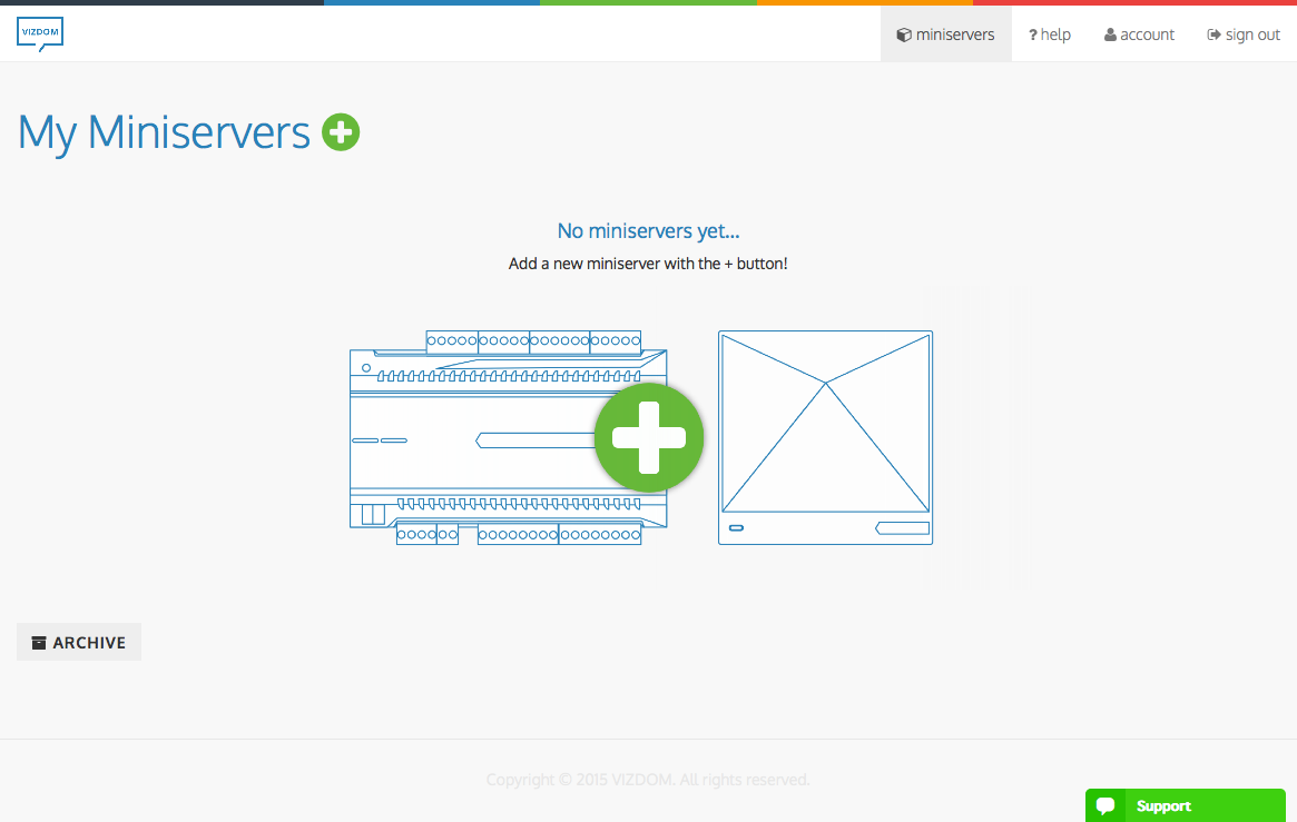 Miniserver list