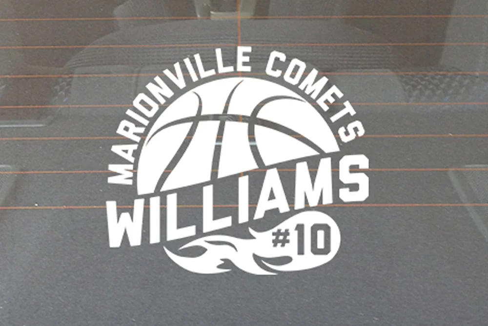Small Custom Car Window Decal