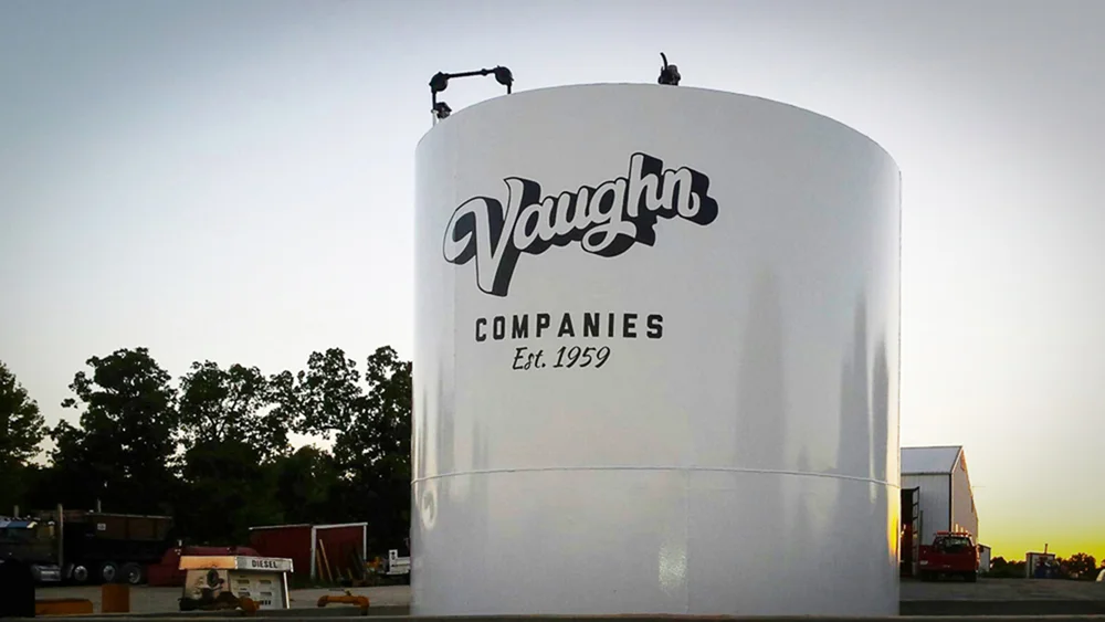 Vinyl Graphic for Vaughn Companies