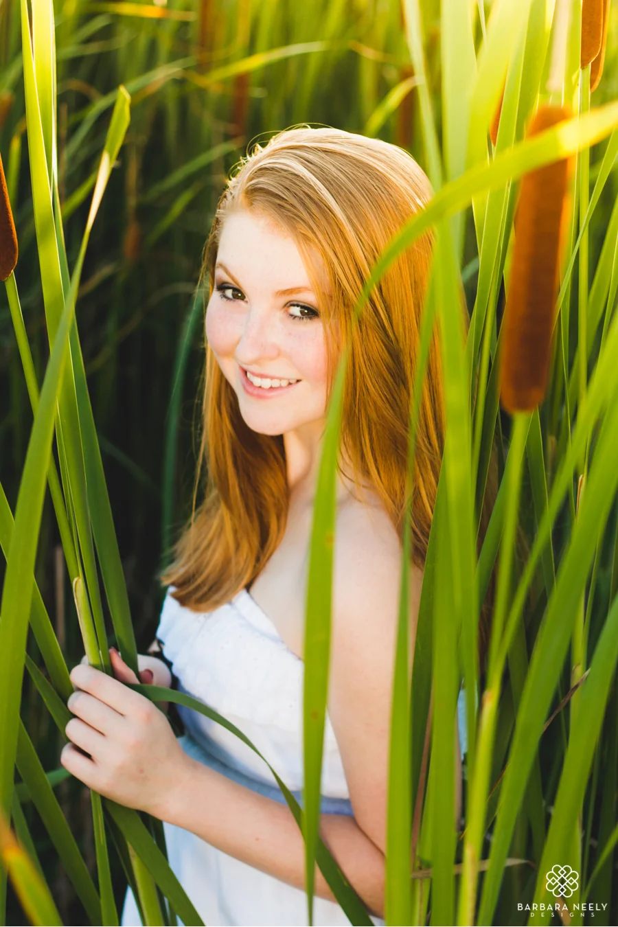 Naturally beautiful country senior pictures by Barbara Neely Designs