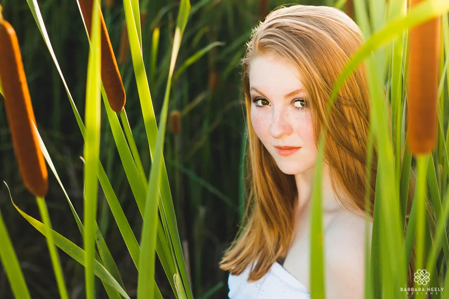 Naturally beautiful country senior pictures by Barbara Neely Designs