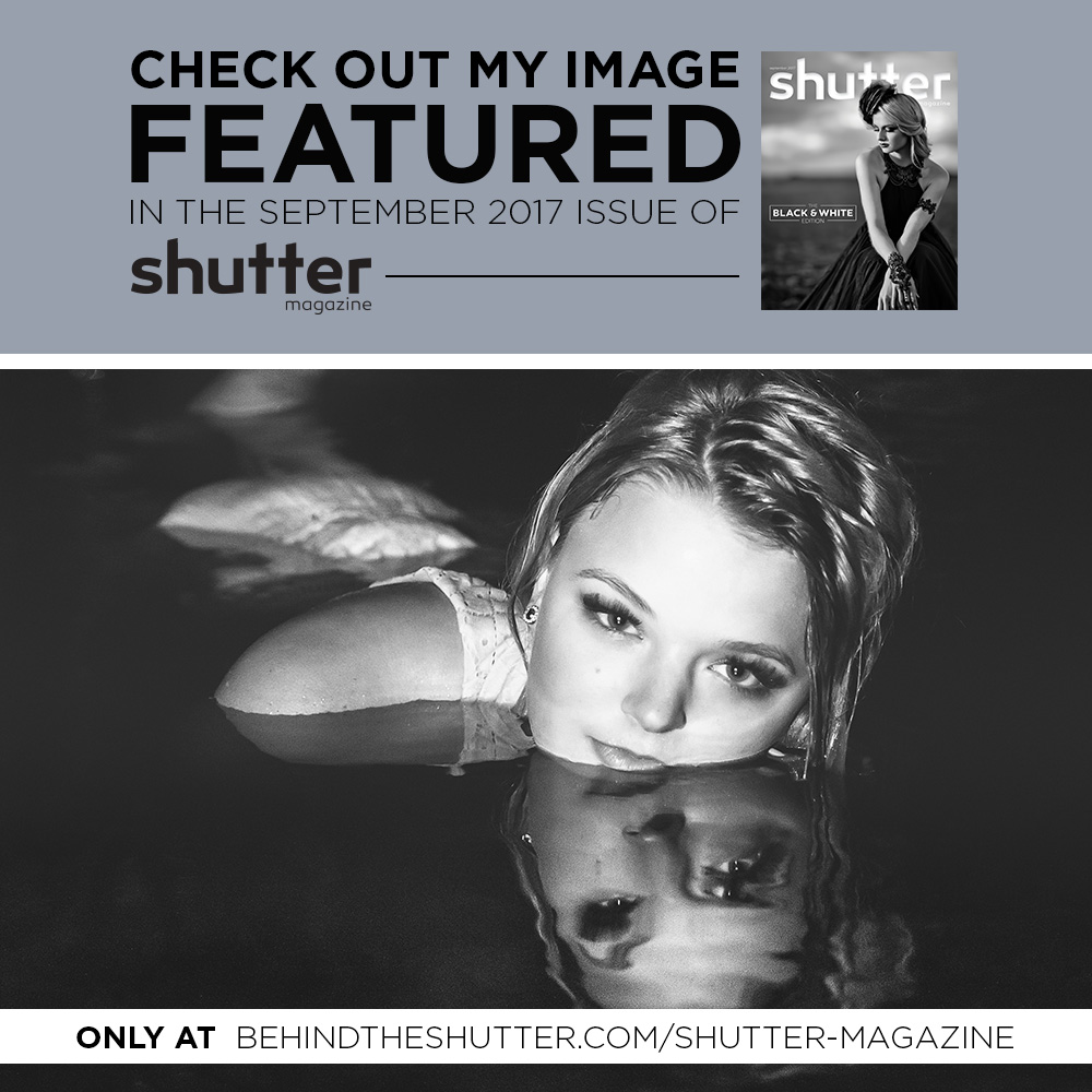 Emma Featured in September 2017 Shutter Magazine
