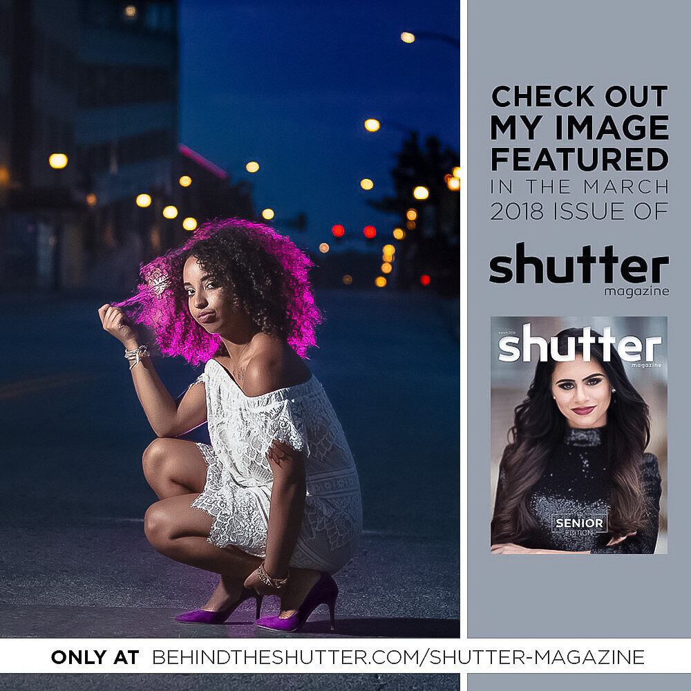 Destinee Featured in Shutter Magazine March 2018 