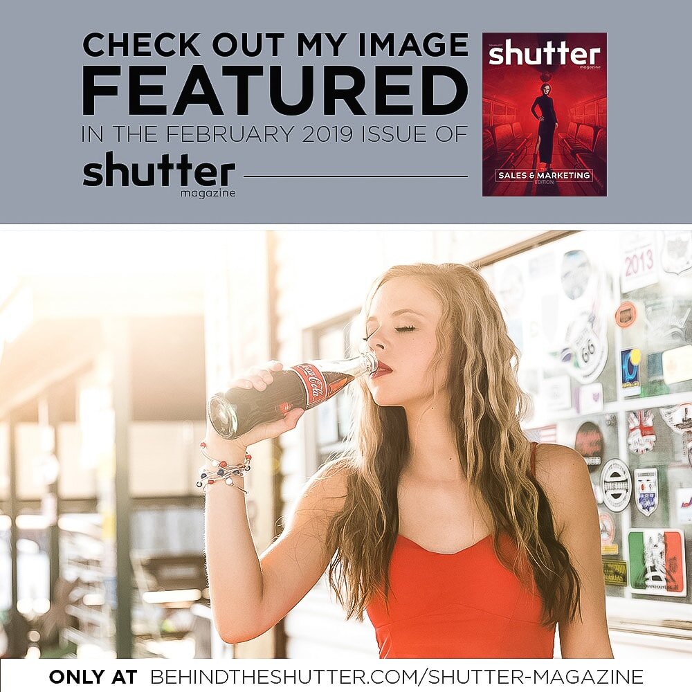 Mariah featured in Feb 2019 issue of Shutter Magazine