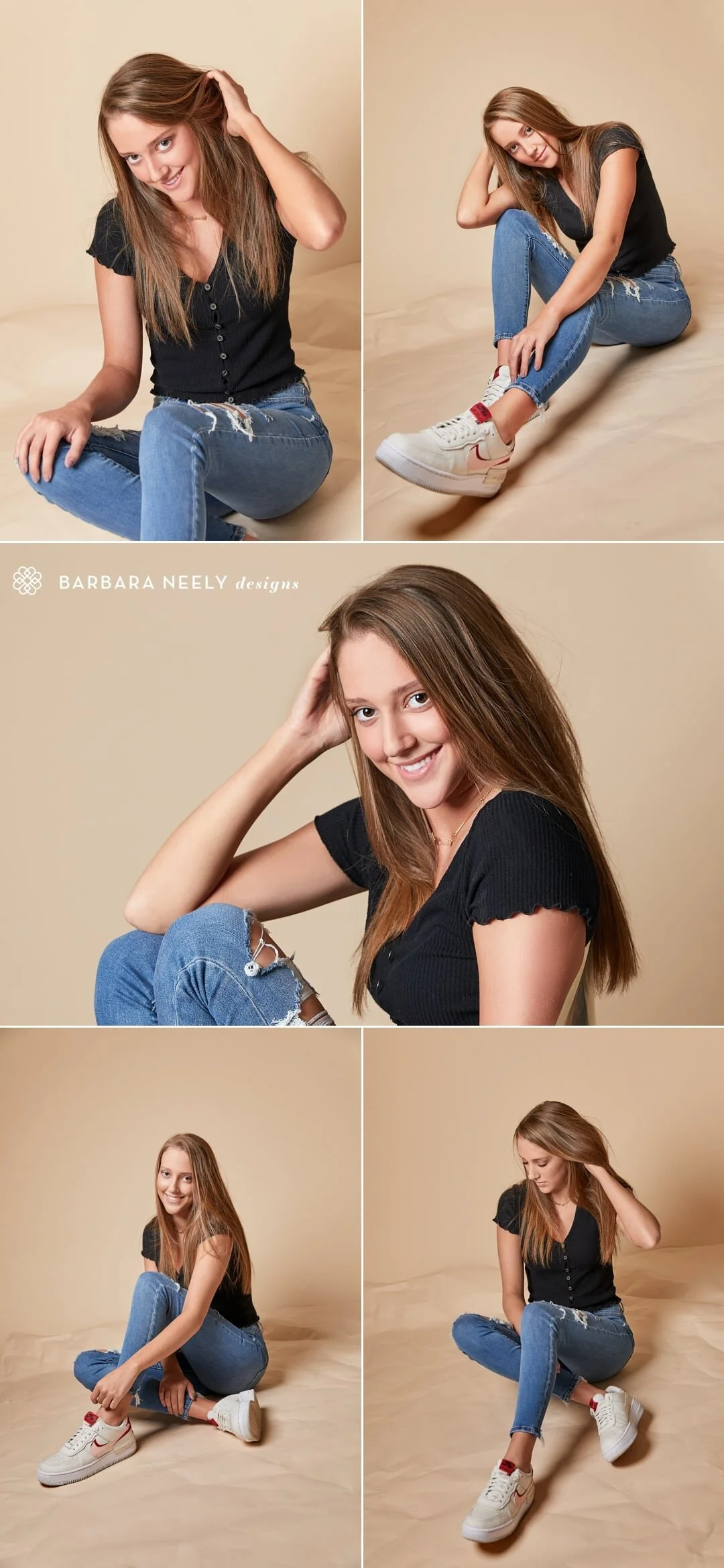 in studio fashion inspired shoot