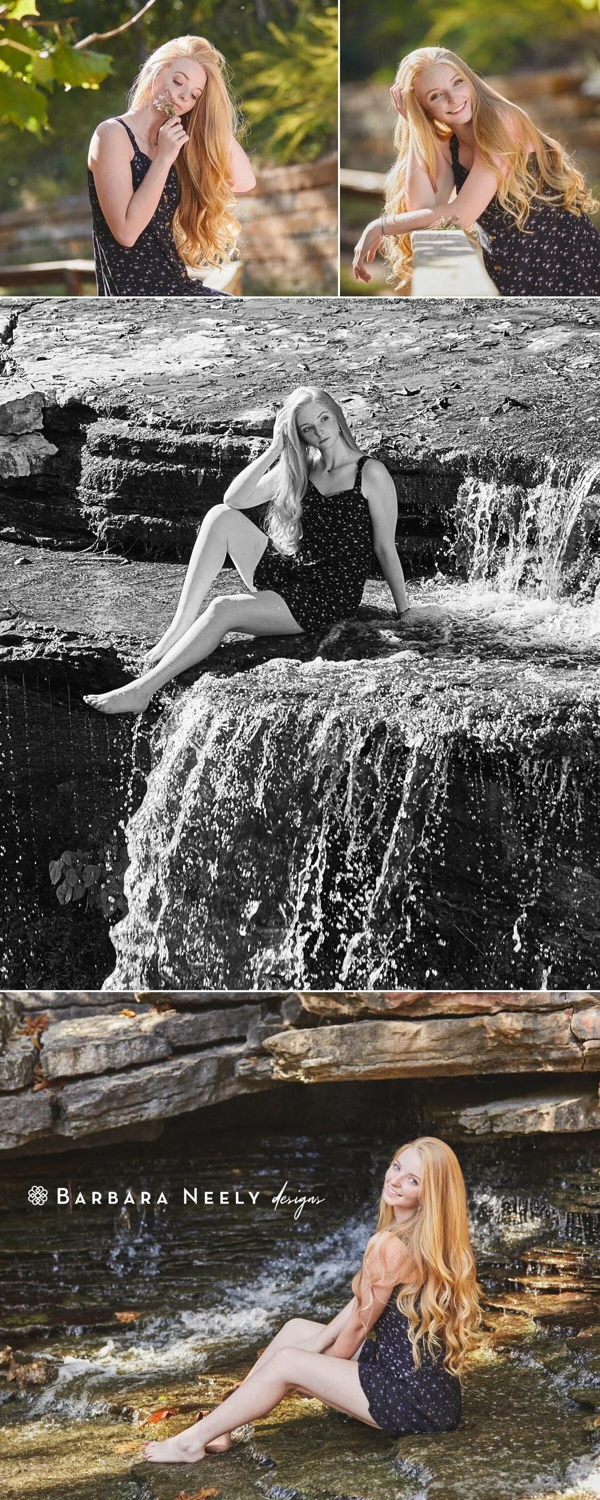 senior pictures in a waterfall nw arkansas with bre.jpg