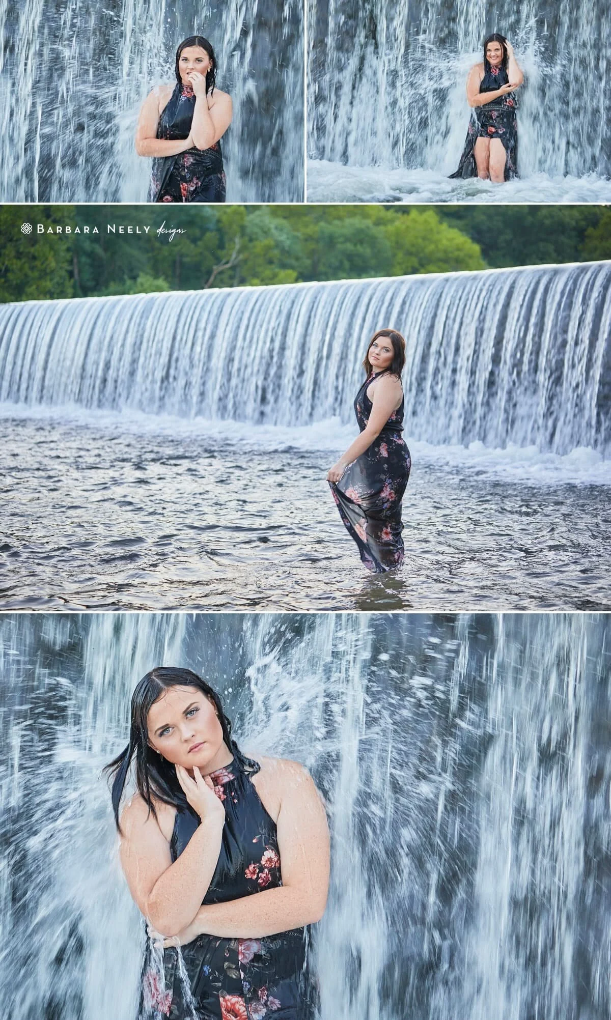 senior pictures in a waterfall in southwest missouri.jpg
