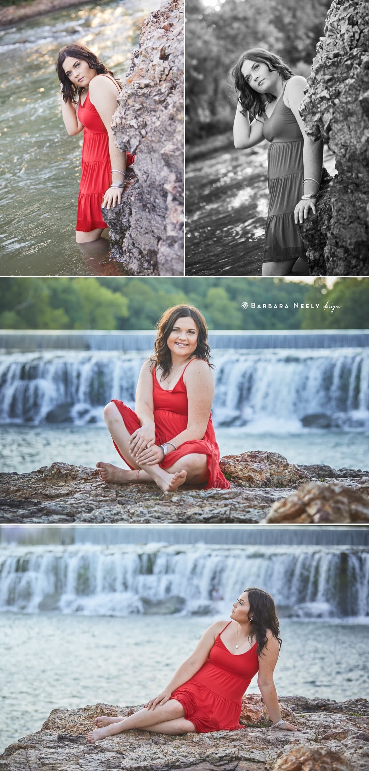waterfall senior pictures with bayleigh in joplin.jpg