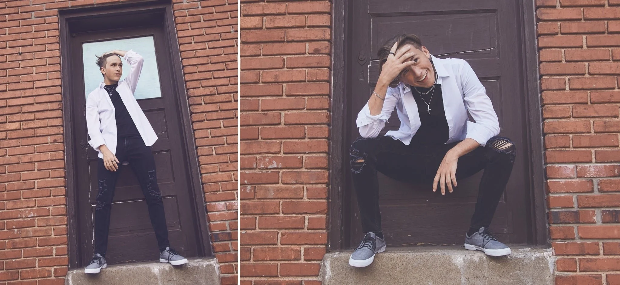 Urban Senior Pictures Downtown Springfield Missouri Tristan 7.jpg