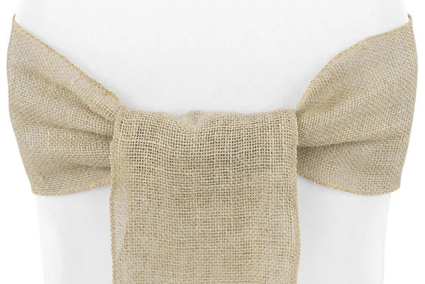 Burlap Chair Sash