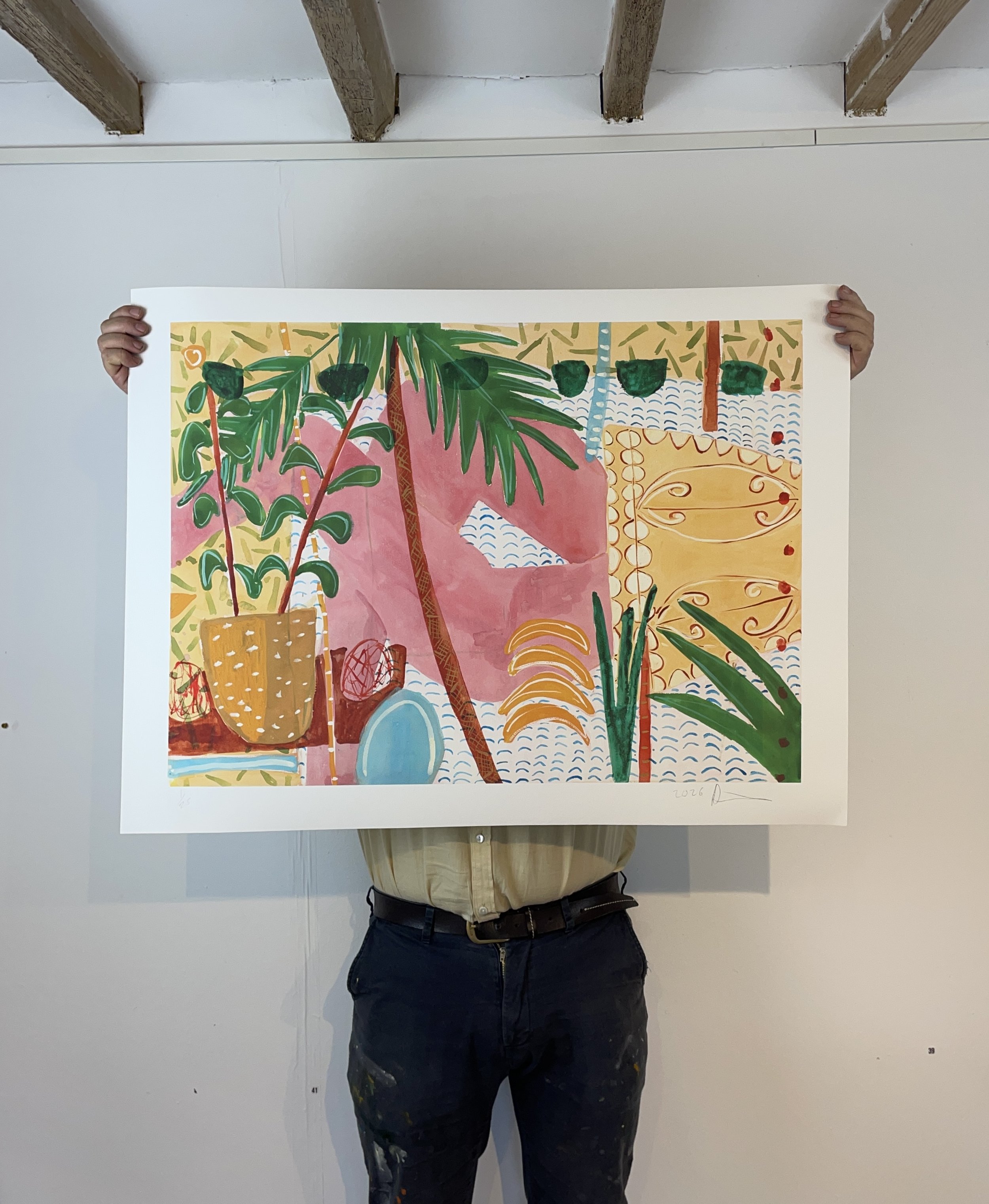 Laze - Signed limited edition giclée print