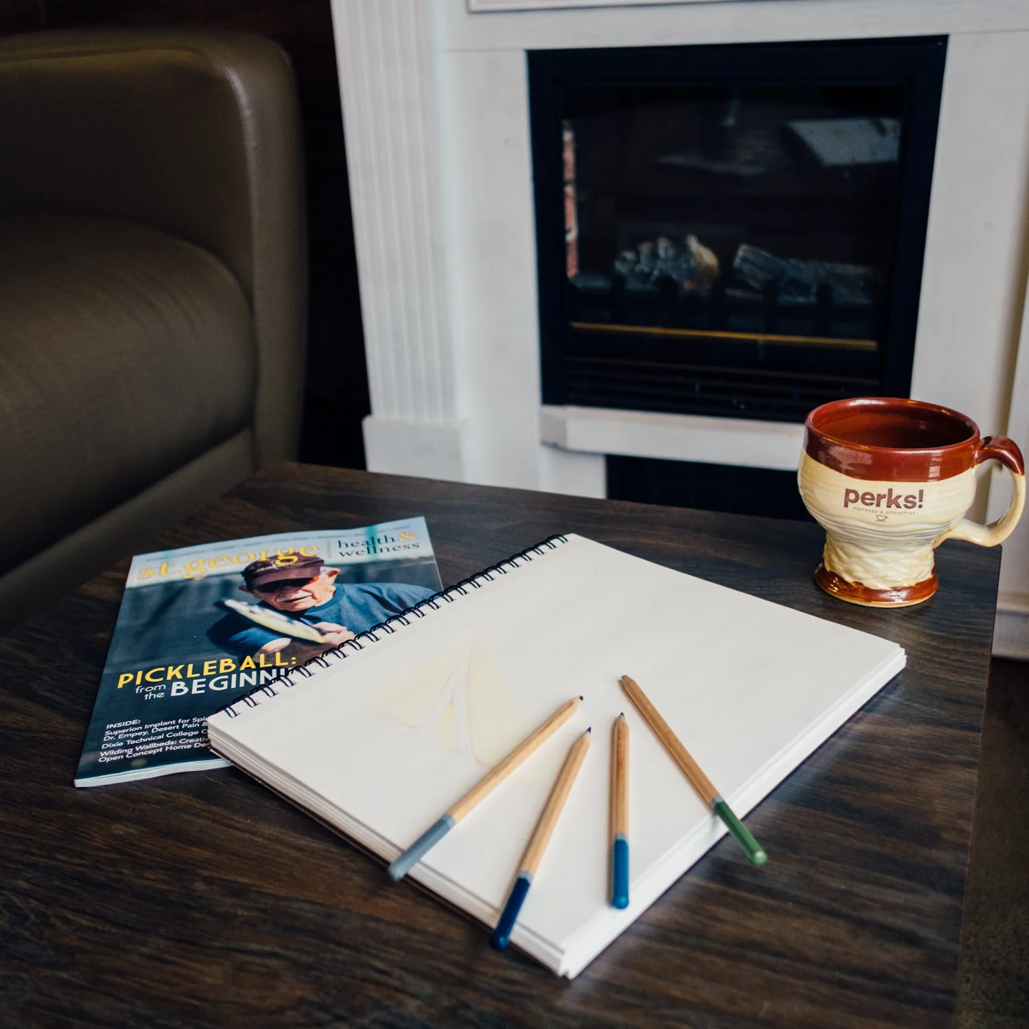 Local coffee shop supporting artists Utah