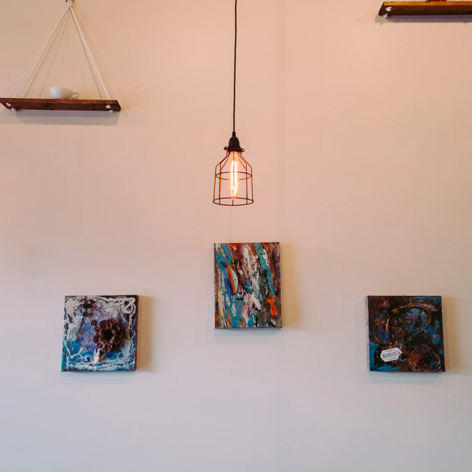 Industrial styled local cafe in Washington Utah