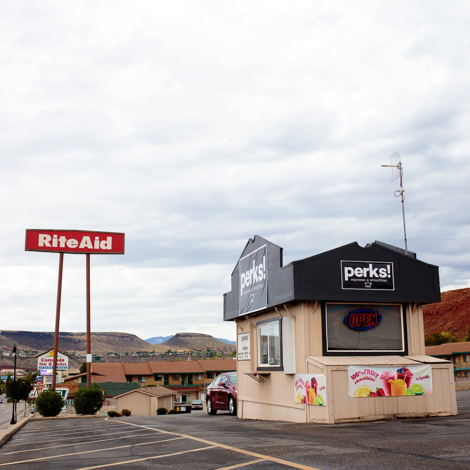 Local Coffee Drive through St George Blvd