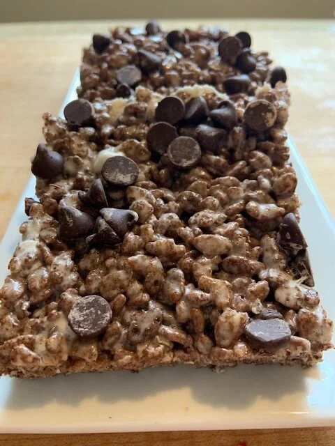 chocolate rice krispy&nbsp;treats