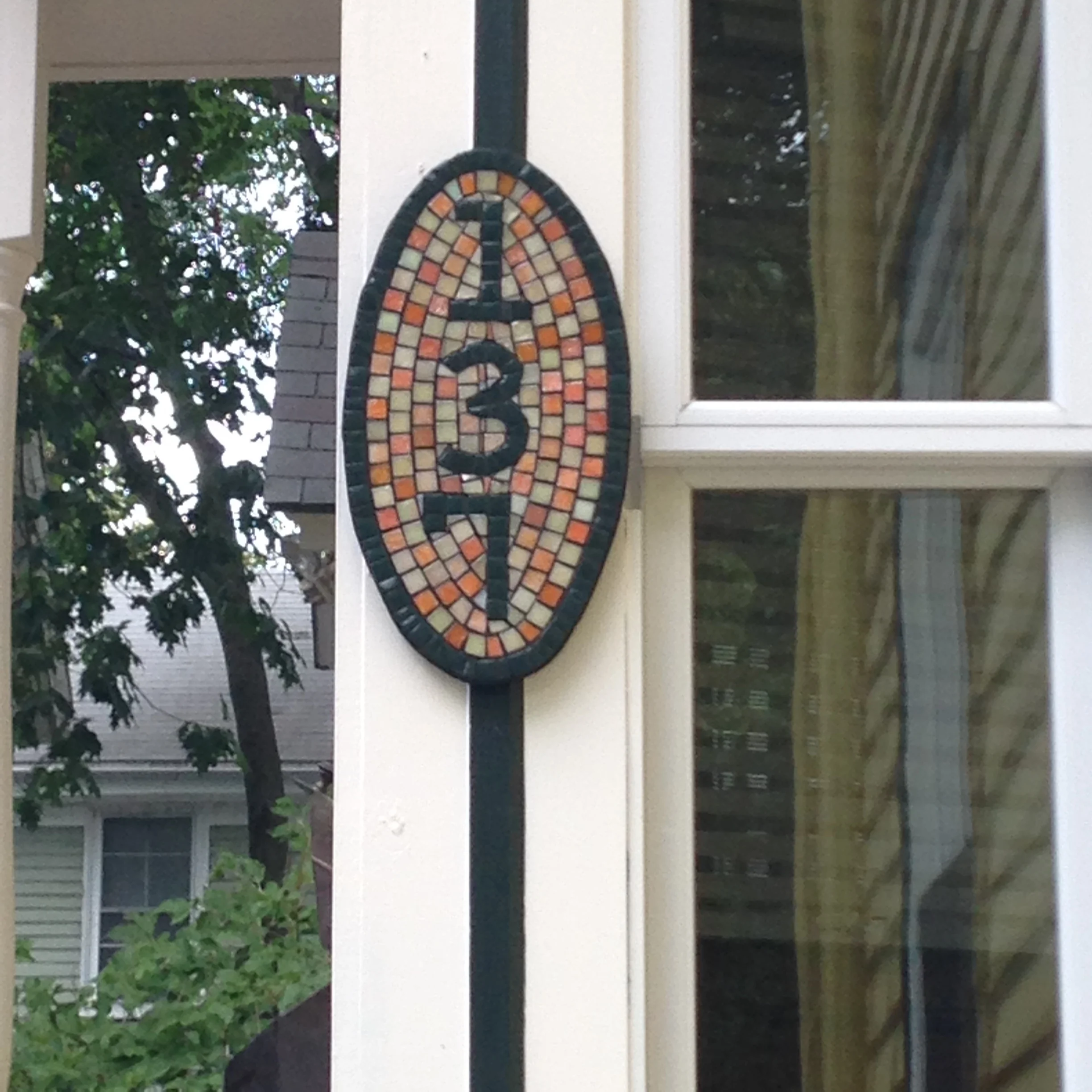 custom house numbers