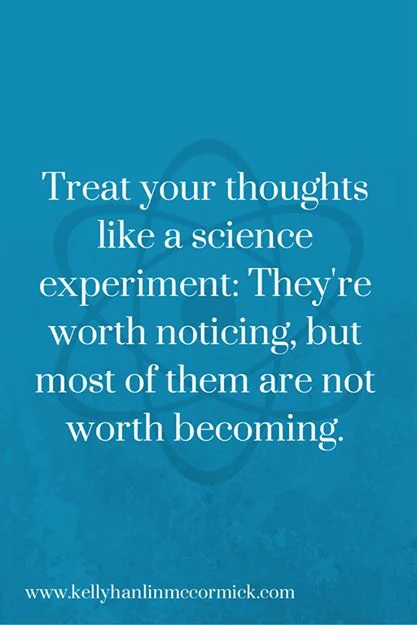 Your Thoughts, a Science Experiment