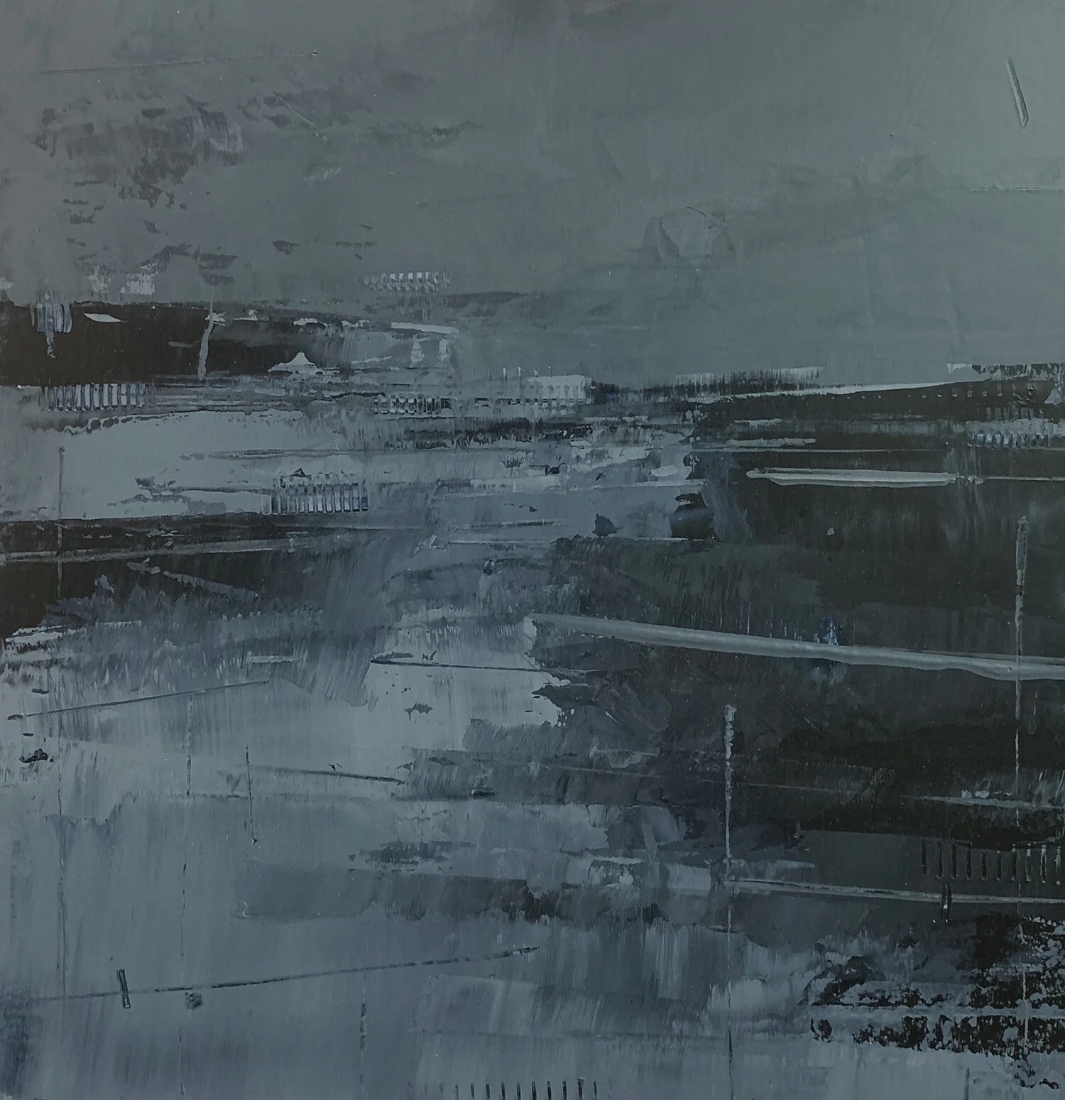 ICE BREAK / acrylic on panel / 10 x 10 inches / Available