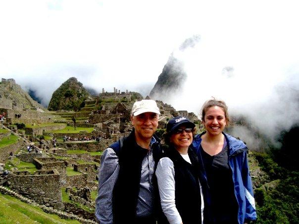 Long-time Nomads at Machu Picchu