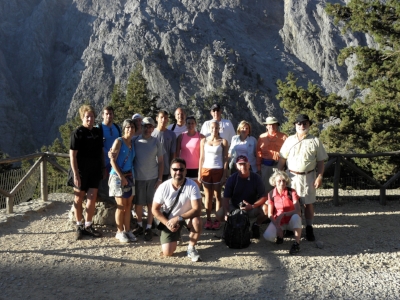 The Samaria Gorge, Crete.