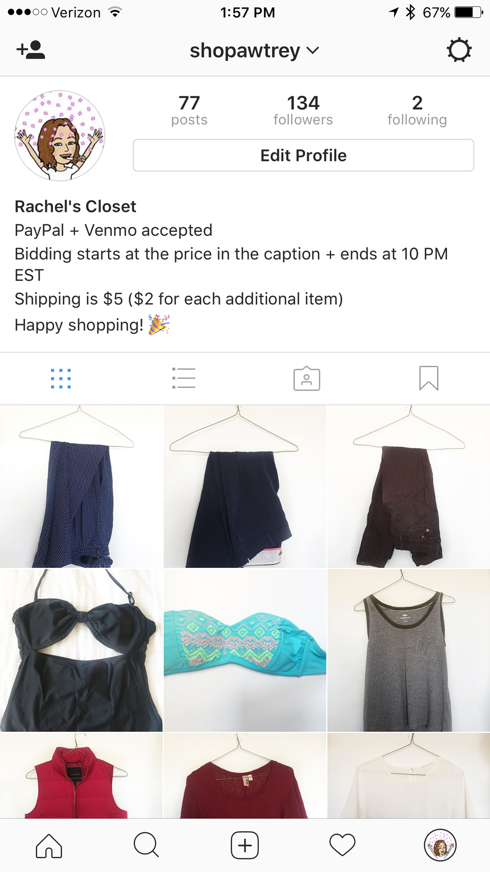 Rachel Awtrey How To Run An Instagram Closet Sale