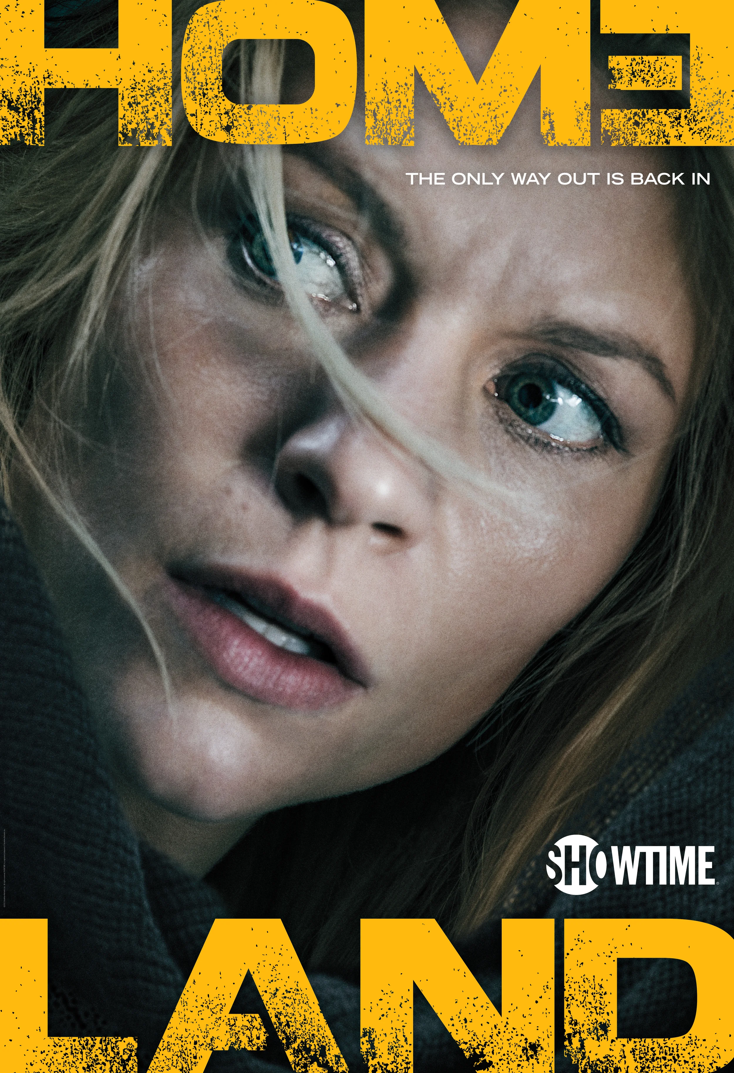  The creative campaign for season five of Showtime’s espionage thriller television series. Out of the CIA and living in Berlin, Carrie is trying to start a new life but realizes now she's the one with a target on her back. Campaign art, PR photograph
