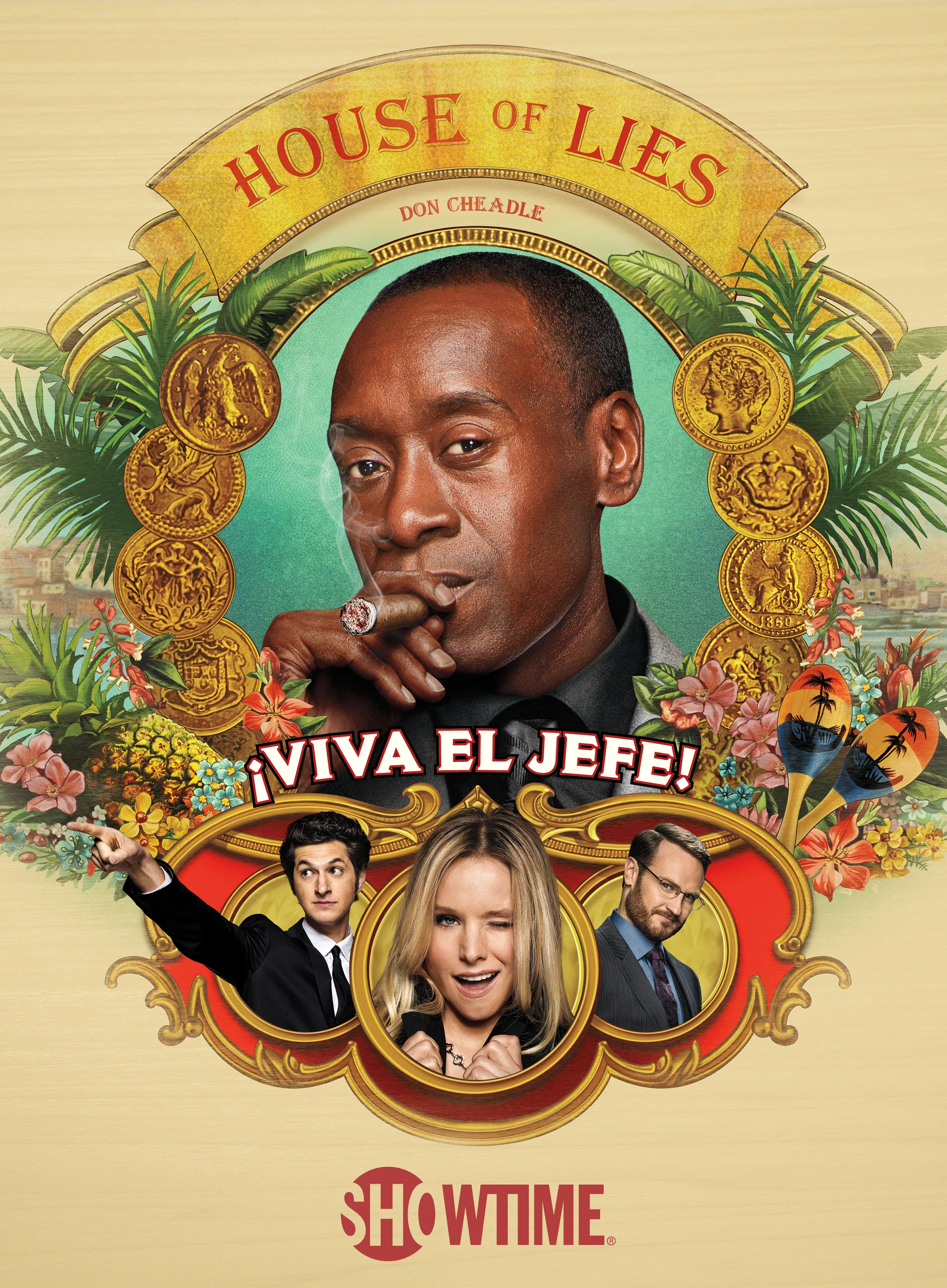  For its final season, House of Lies was the first American scripted series to shoot in Cuba since diplomatic restoration.   Final key art, followed by a few unreleased concepts. 