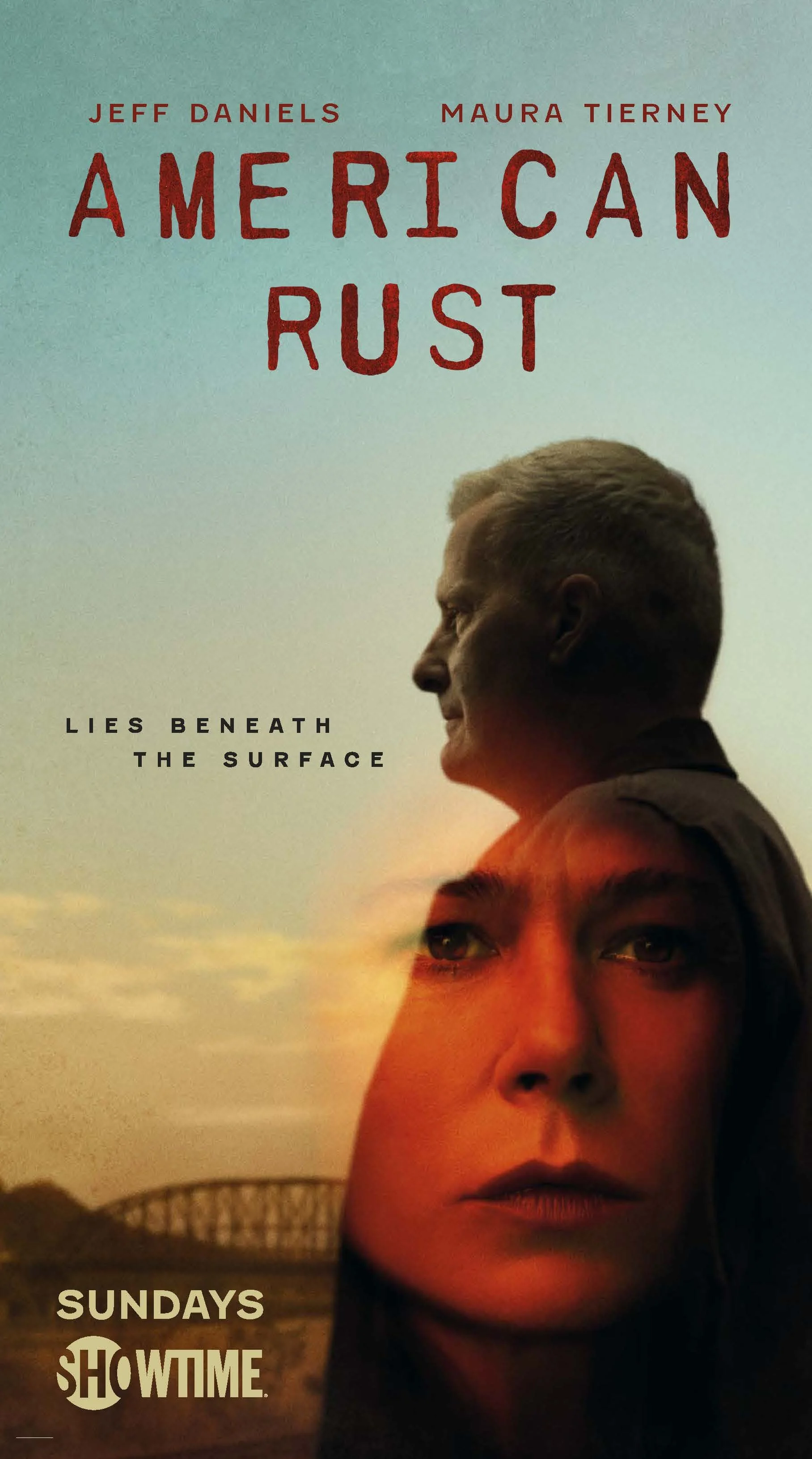  A crime drama television series based on the novel of the same name by Philipp Meyer. The story is told through the eyes of the compromised Police Chief (Jeff Daniels) in a Pennsylvania Rust Belt town full of good people making bad choices.  Role: C