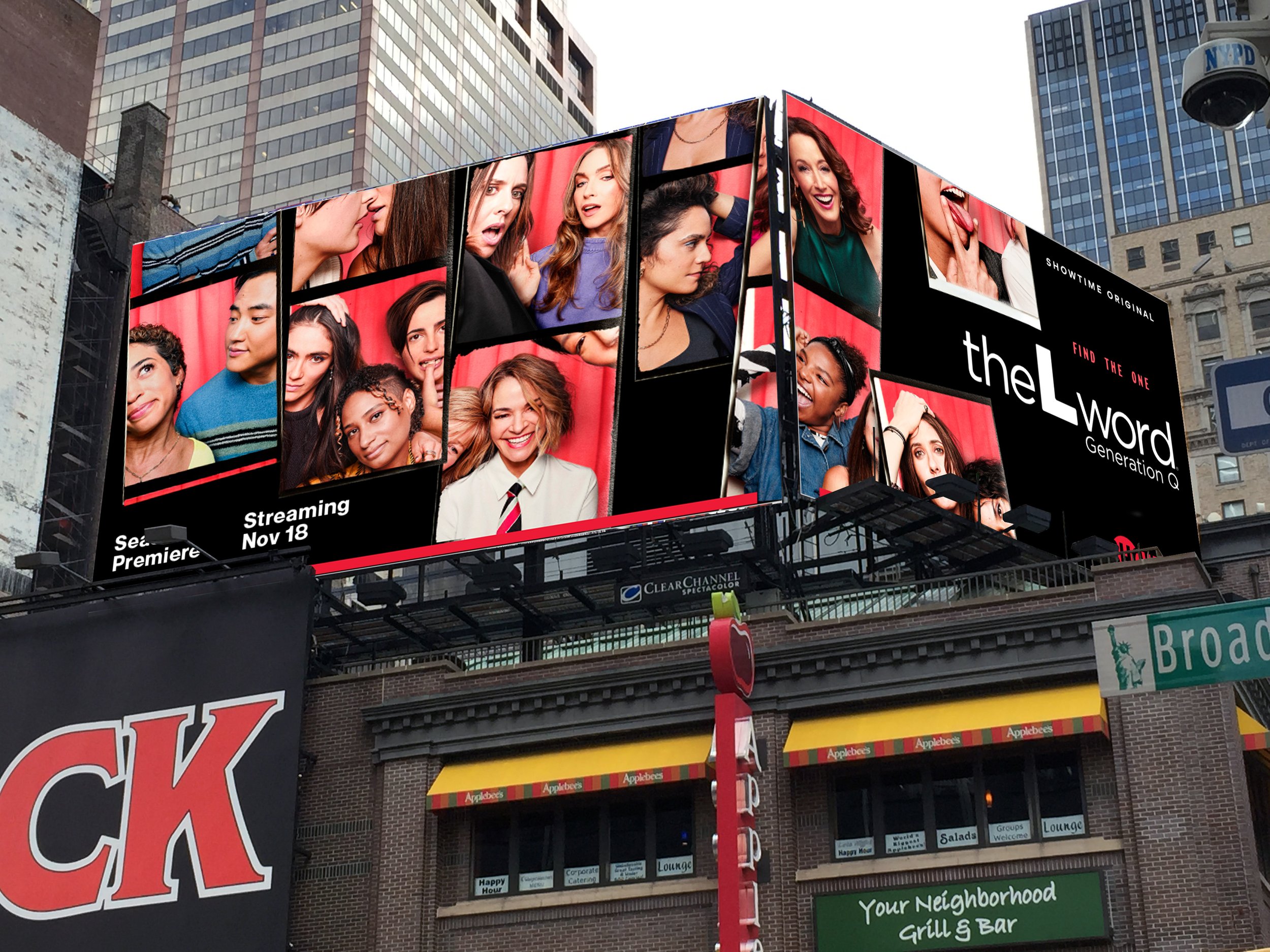    We also created a presence at Dina Shore, an all-queer party in Palm Springs, teasing billboards and creating graphics to reach fans where they are and drive buzz to both the event and the new season. 