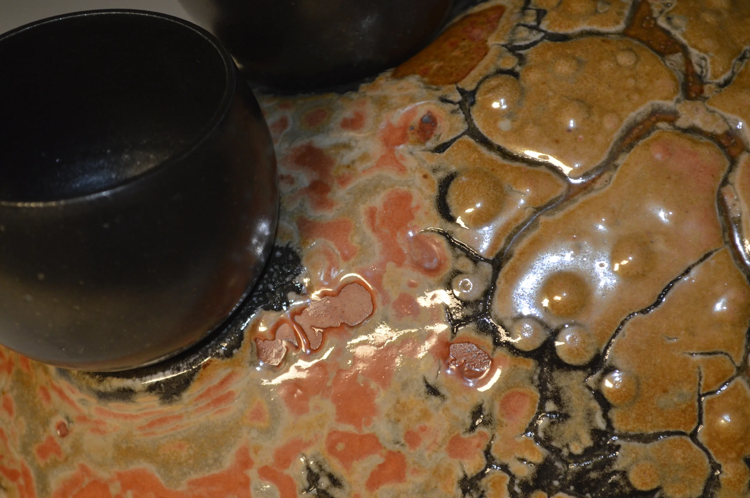 Shino Schooner Sake - detail