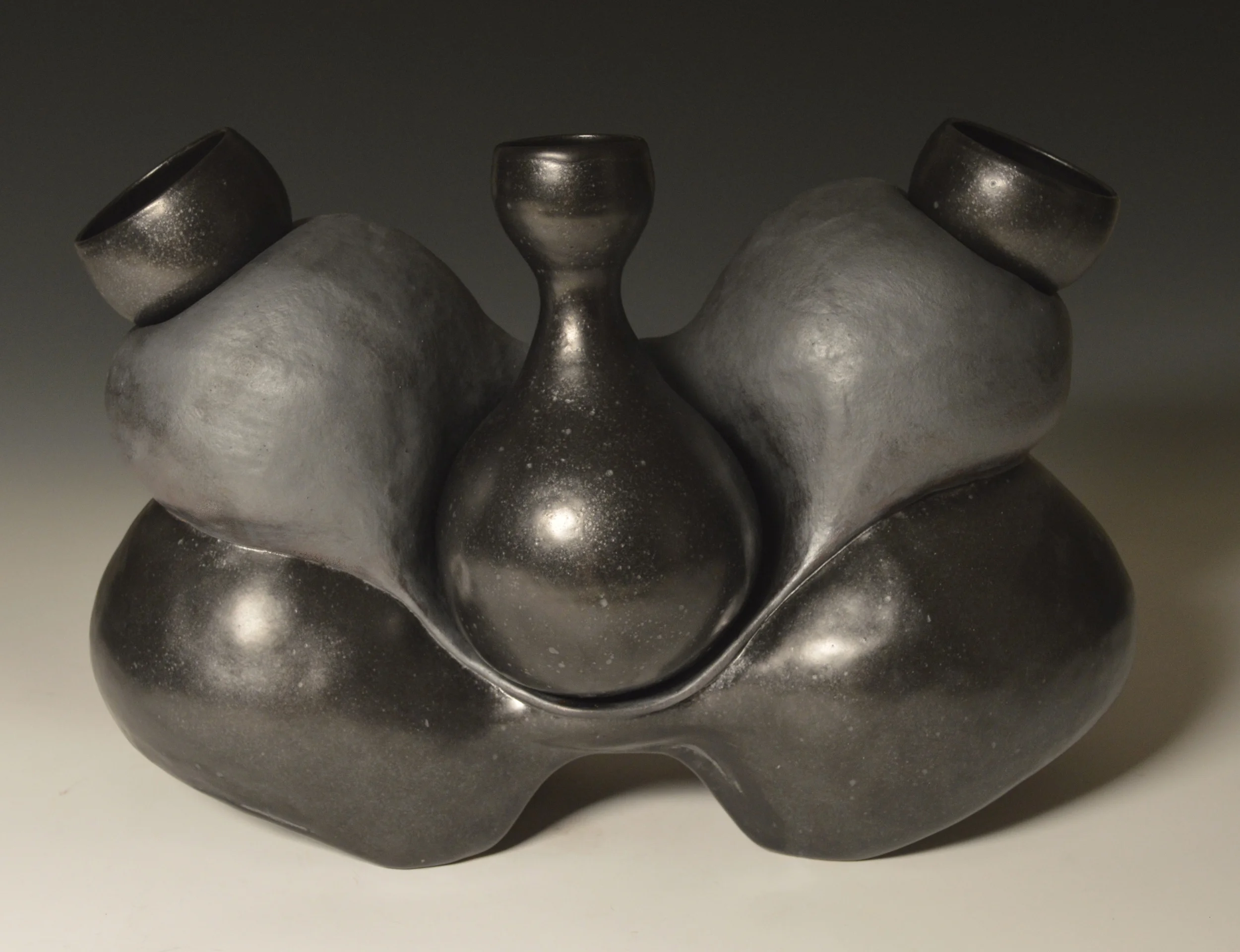 Charcoal and Oil Sake - Back