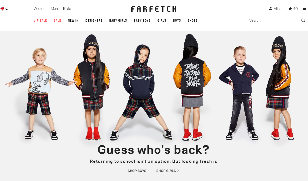 Farfetch Kids - Back to school