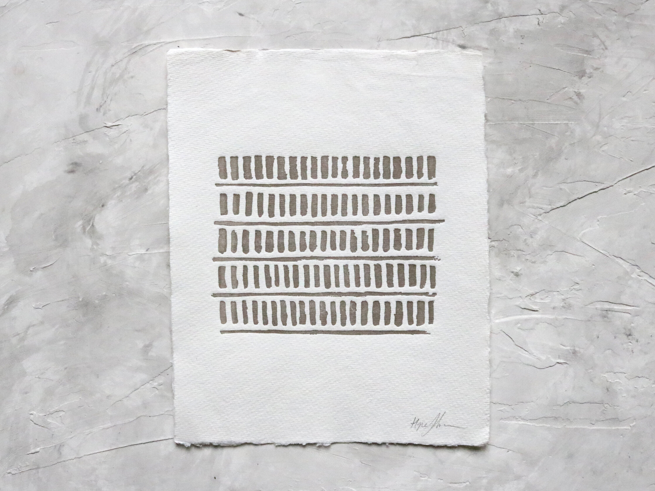 by HOPE johnson_Pattern Series Block One_number zero_1.jpg