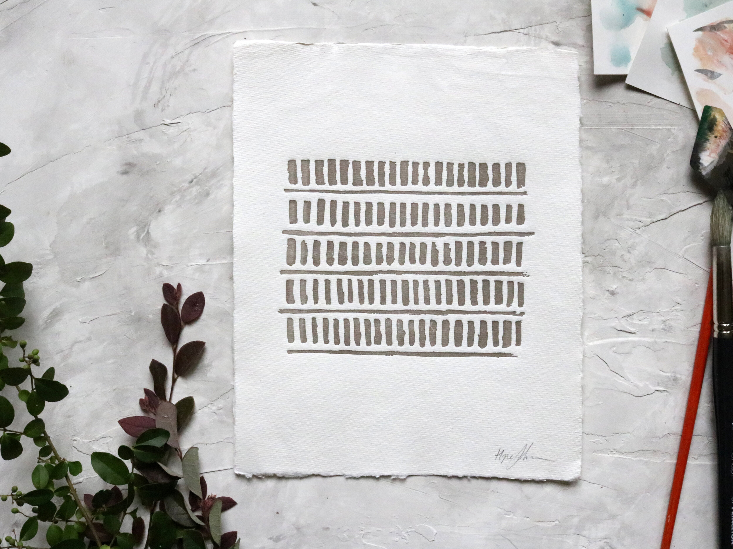 by HOPE johnson_Pattern Series Block One_number zero_6.jpg