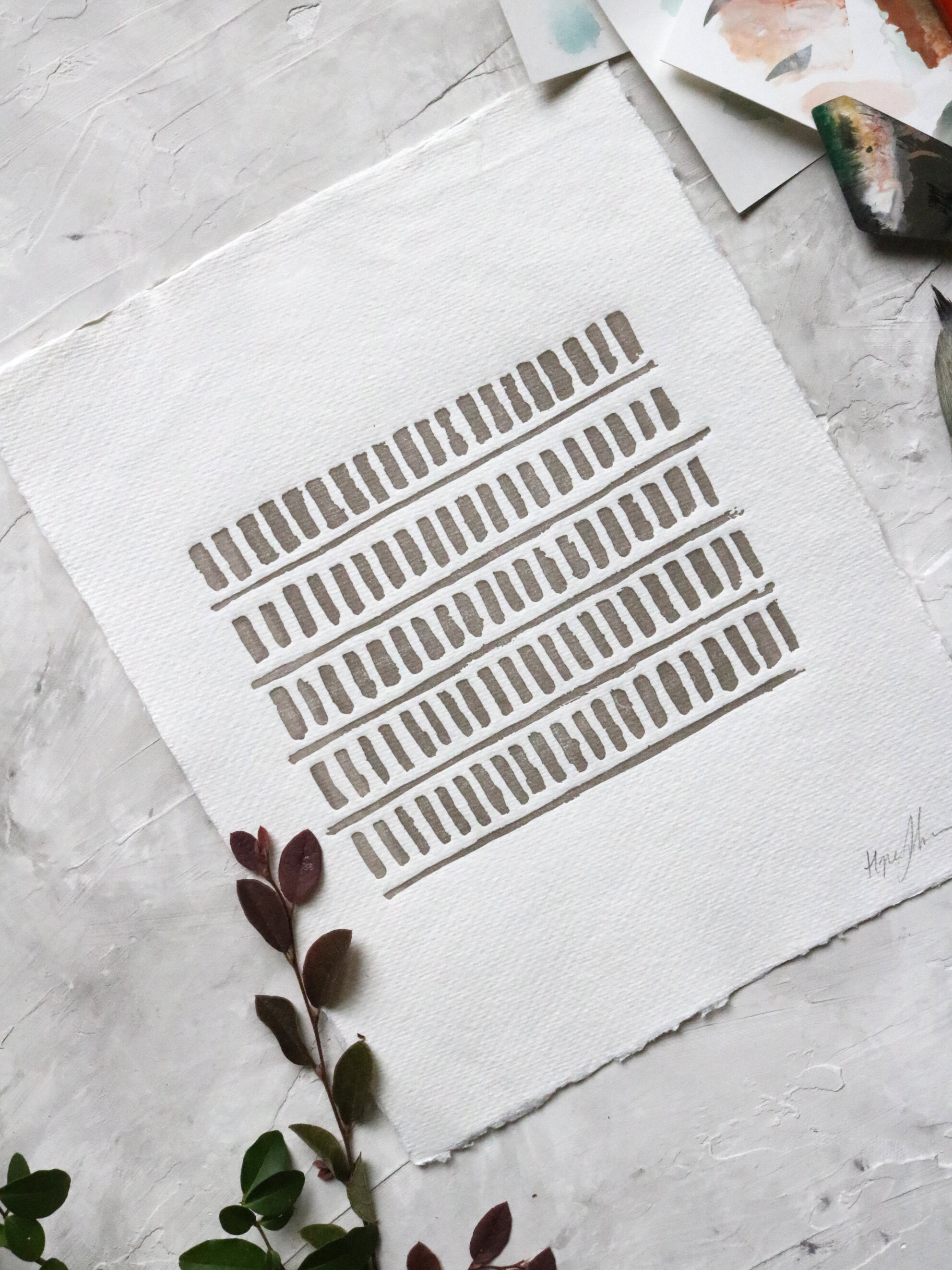 by HOPE johnson_Pattern Series Block One_number zero_8.jpg