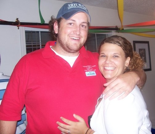 Jay Ducote and Caroline Payne in 2006