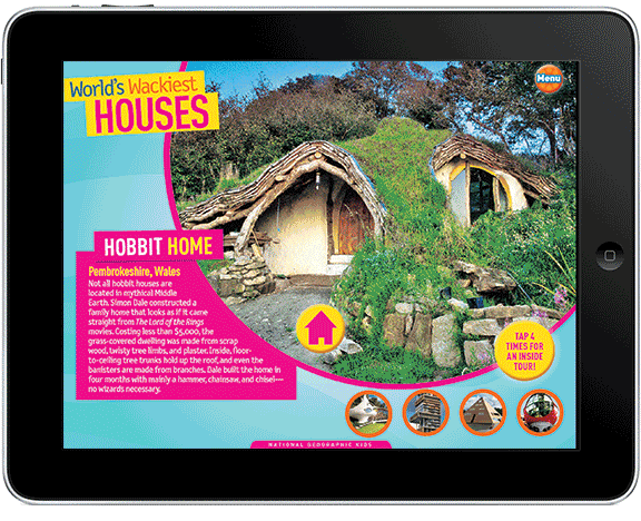 National Geographic Kids iPad app