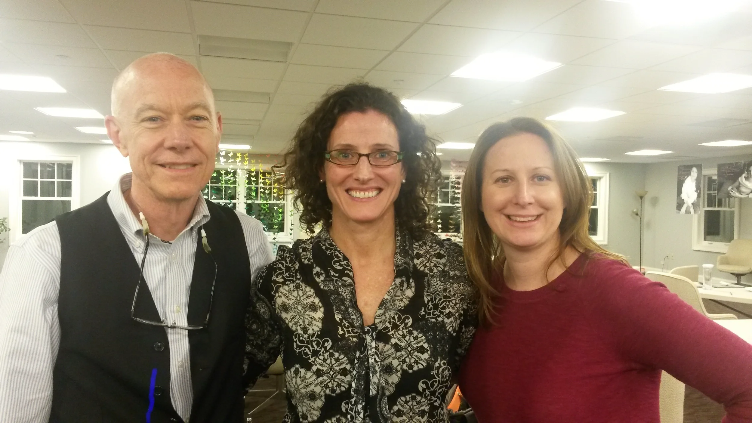 Kevin Berrill MSW, LCSW - Ann's Place, Christine Brennan - Cancer & Careers, Amy DePaolo LCSW OSW-C