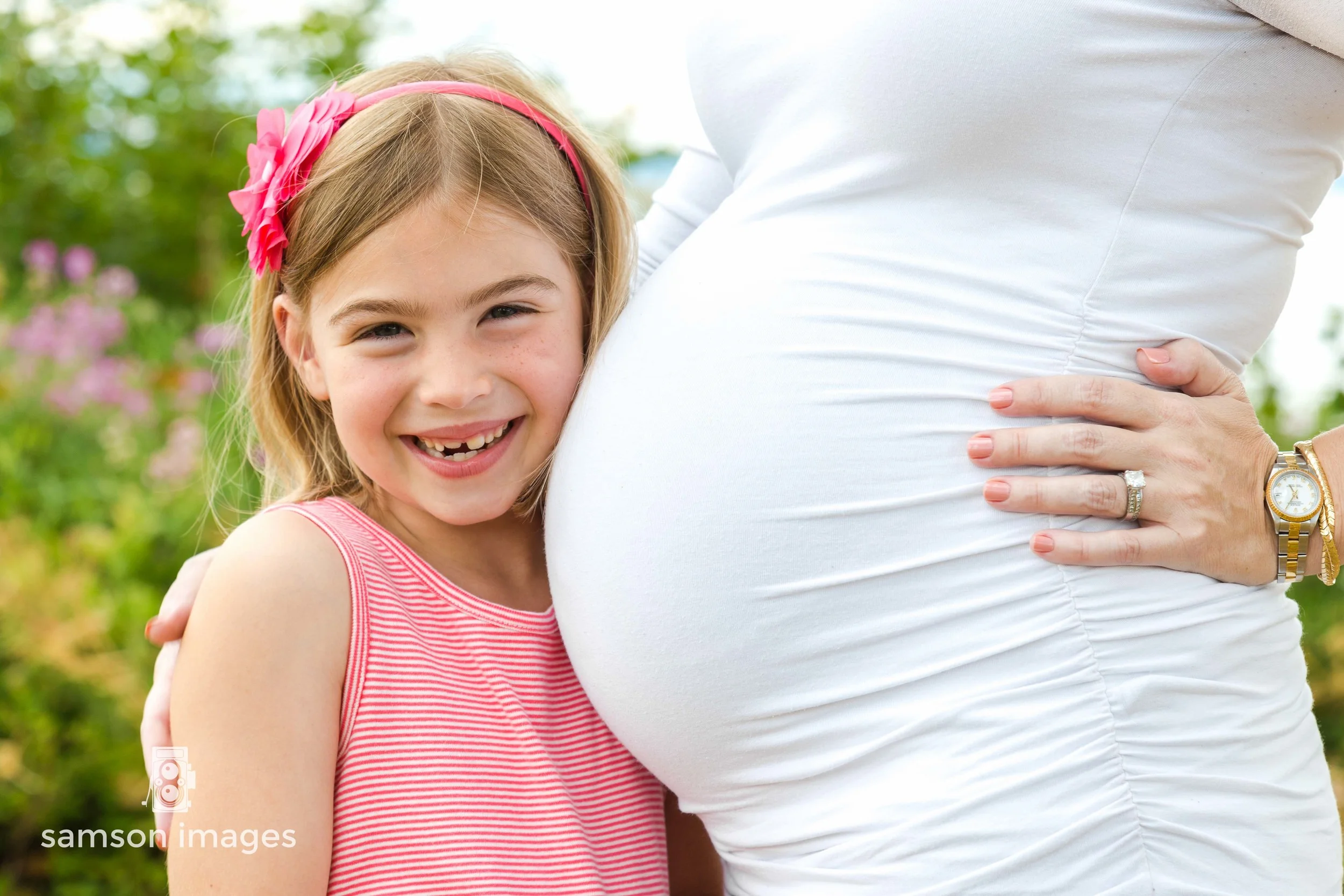 seattle family maternity portrait