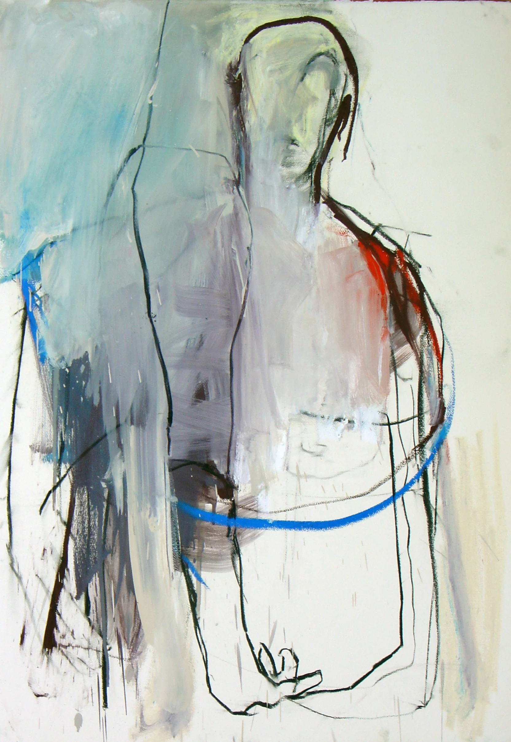 Série nº 14 Técnica Mista sobre Papel 100 x 70 cm 2009/2012