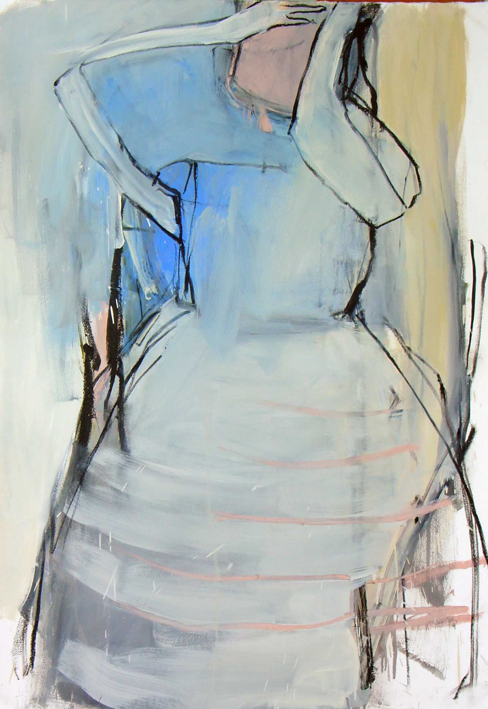 Série nº 14 Técnica Mista sobre Papel 100 x 70 cm 2009/2012