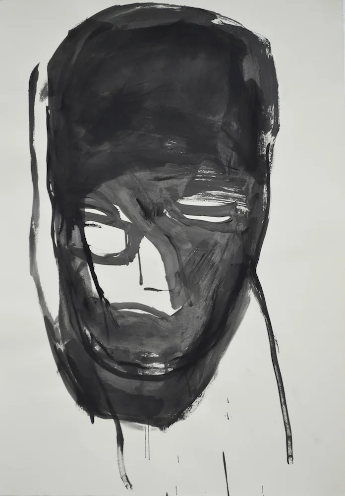 Les Voyeurs nº 23 Técnica Mista sobre Papel 106 x 75 cm 2014/2015