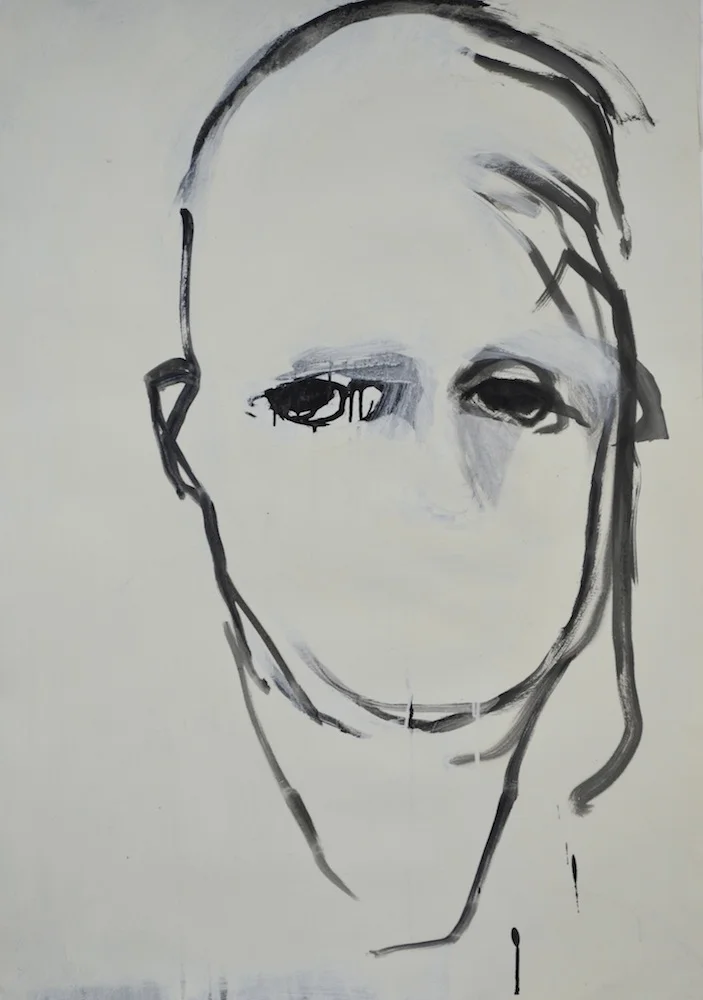 Les Voyeurs nº 22 Técnica Mista sobre Papel 106 x 75 cm 2014/2015