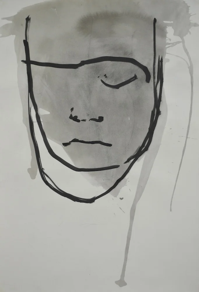 Les Voyeurs nº 21 Técnica Mista sobre Papel 106 x 75 cm 2014/2015
